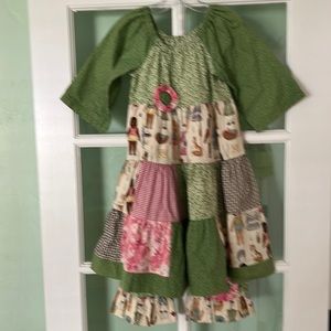 New Handmade Size 5 Dress and Pants Set